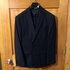 Express navy blue suit